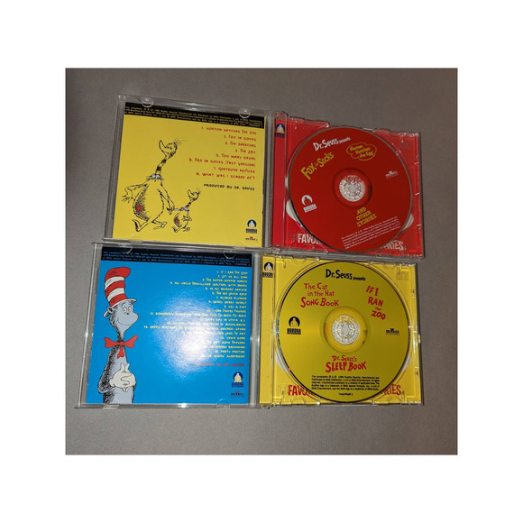 Dr. Seuss Presents Greatest Hits Box CD 2.5 Hours Classic Stories Buddha Records - Picture 2 of 10
